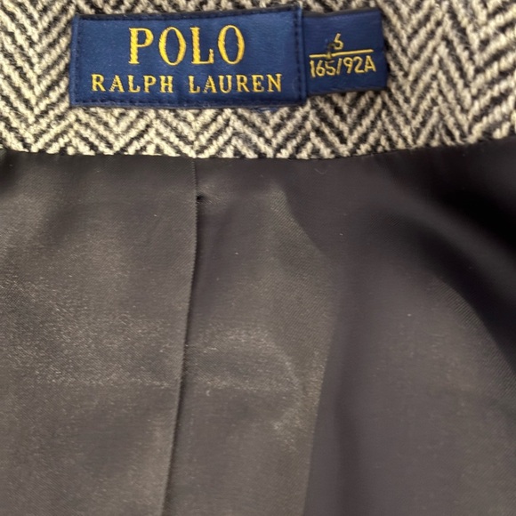 Polo by Ralph Lauren Herringbone Vintage Blazer size 6 - Picture 6 of 6